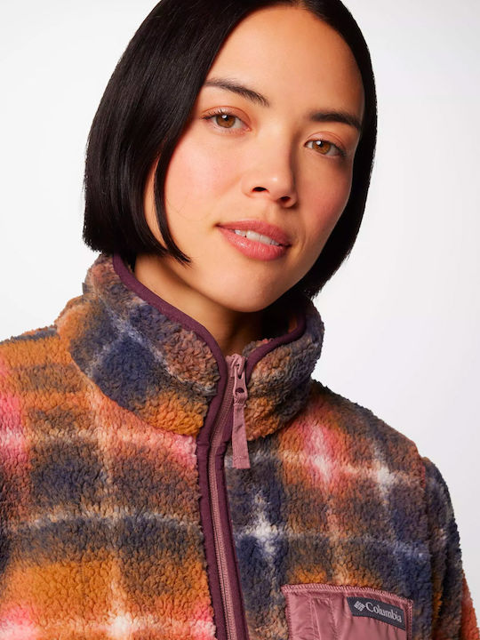 Columbia West Bend Print Full-Zip Sherpa Γυναικεία Ζακέτα 2085851-609 - Image 5