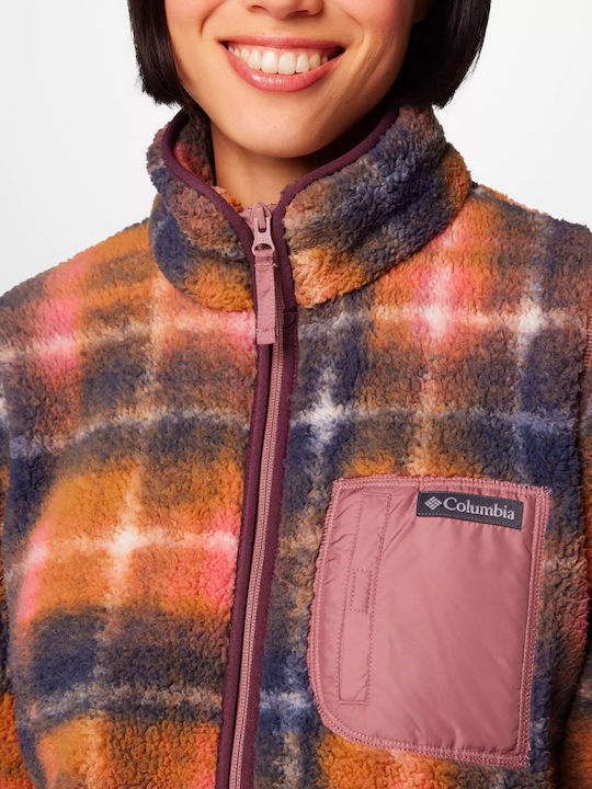 Columbia West Bend Print Full-Zip Sherpa Γυναικεία Ζακέτα 2085851-609 - Image 6