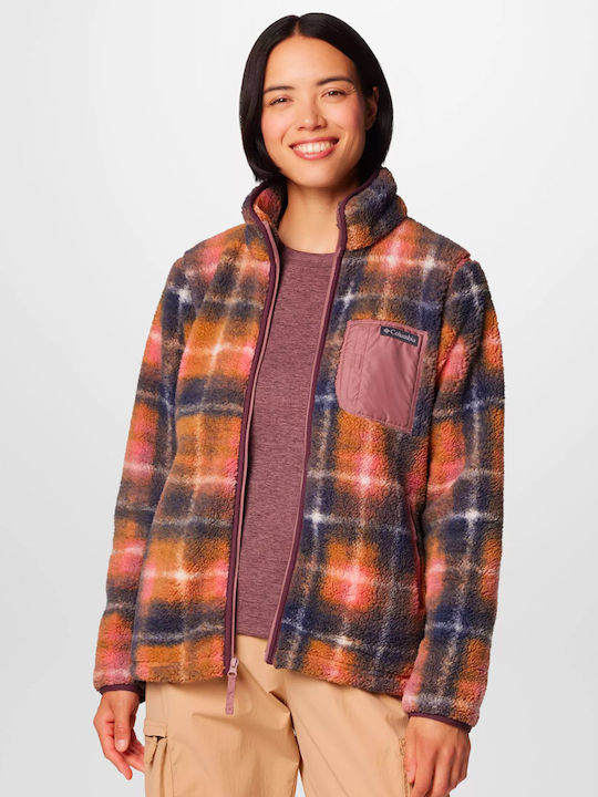 Columbia West Bend Print Full-Zip Sherpa Γυναικεία Ζακέτα 2085851-609 - Image 7