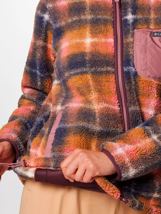 Columbia West Bend Print Full-Zip Sherpa Γυναικεία Ζακέτα 2085851-609 - Image 8