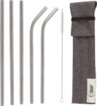 Healthy Human Σετ Μεταλλικά Καλαμάκια HHSOB22