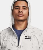 Under Armour Project Rock Printed Unstoppable Jacket Ανδρικό Αντιανεμικό Μπουφάν 1380112-114 - Image 3