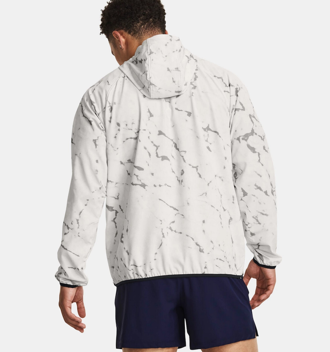 Under Armour Project Rock Printed Unstoppable Jacket Ανδρικό Αντιανεμικό Μπουφάν 1380112-114 - Image 2