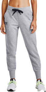 Under Armour Rival Fleece Joggers Γυναικείο Παντελόνι Φόρμας 1356416-035 - Image 2