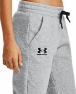 Under Armour Rival Fleece Joggers Γυναικείο Παντελόνι Φόρμας 1356416-035 - Image 4