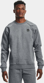 Under Armour Rival Fleece Crew Ανδρικό Φούτερ 1357096-012 - Image 7