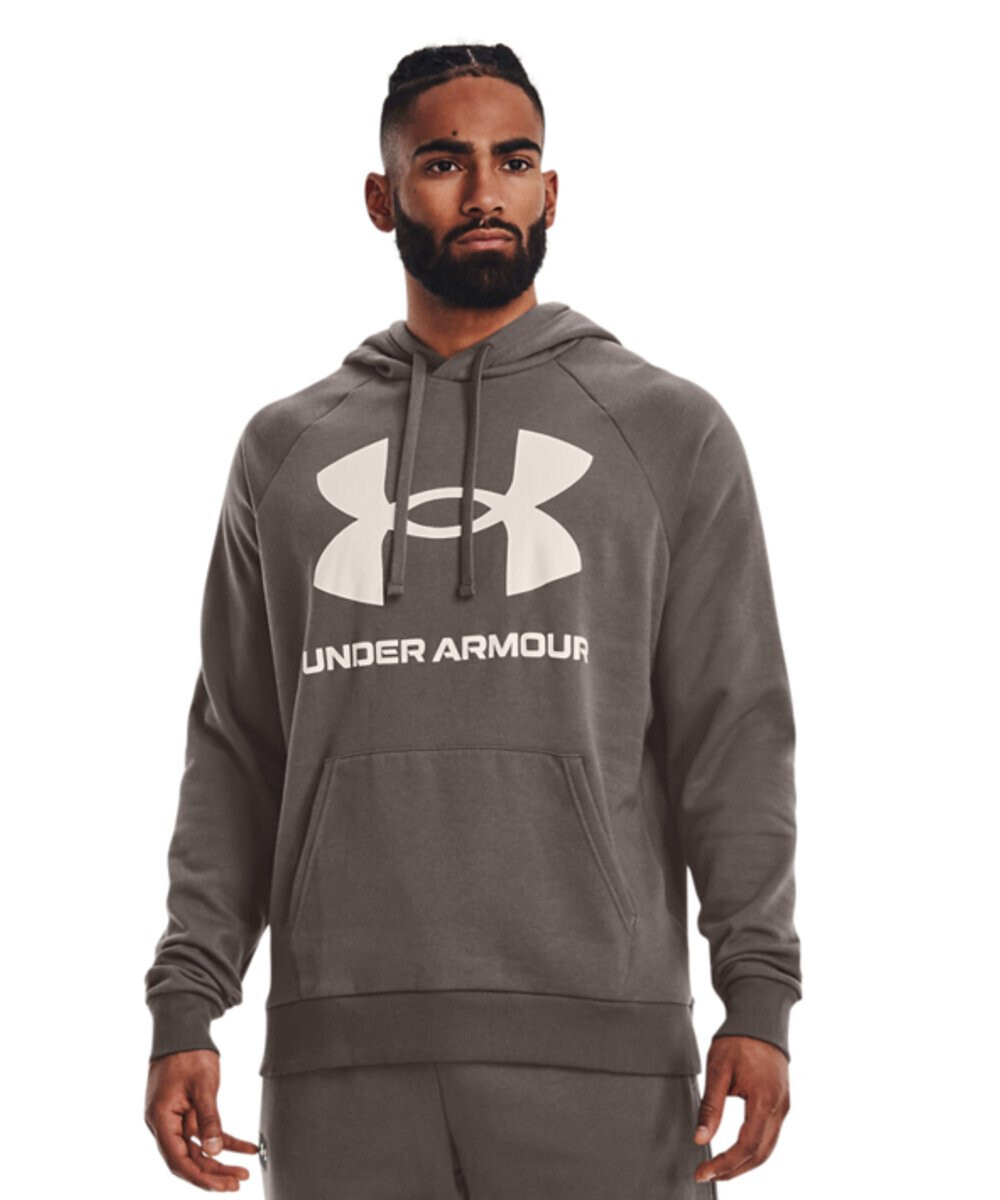 under_armour_rival_big_logo_andriko_fouter_me_koukoula_kai_tsepes_gri_1357093_176.5 Under Armour Rival Fleece Big Logo Ανδρικό Φούτερ 1357093-176 - Image 1