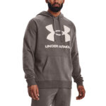 Under Armour Rival Fleece Big Logo Ανδρικό Φούτερ 1357093-176 - Image 7