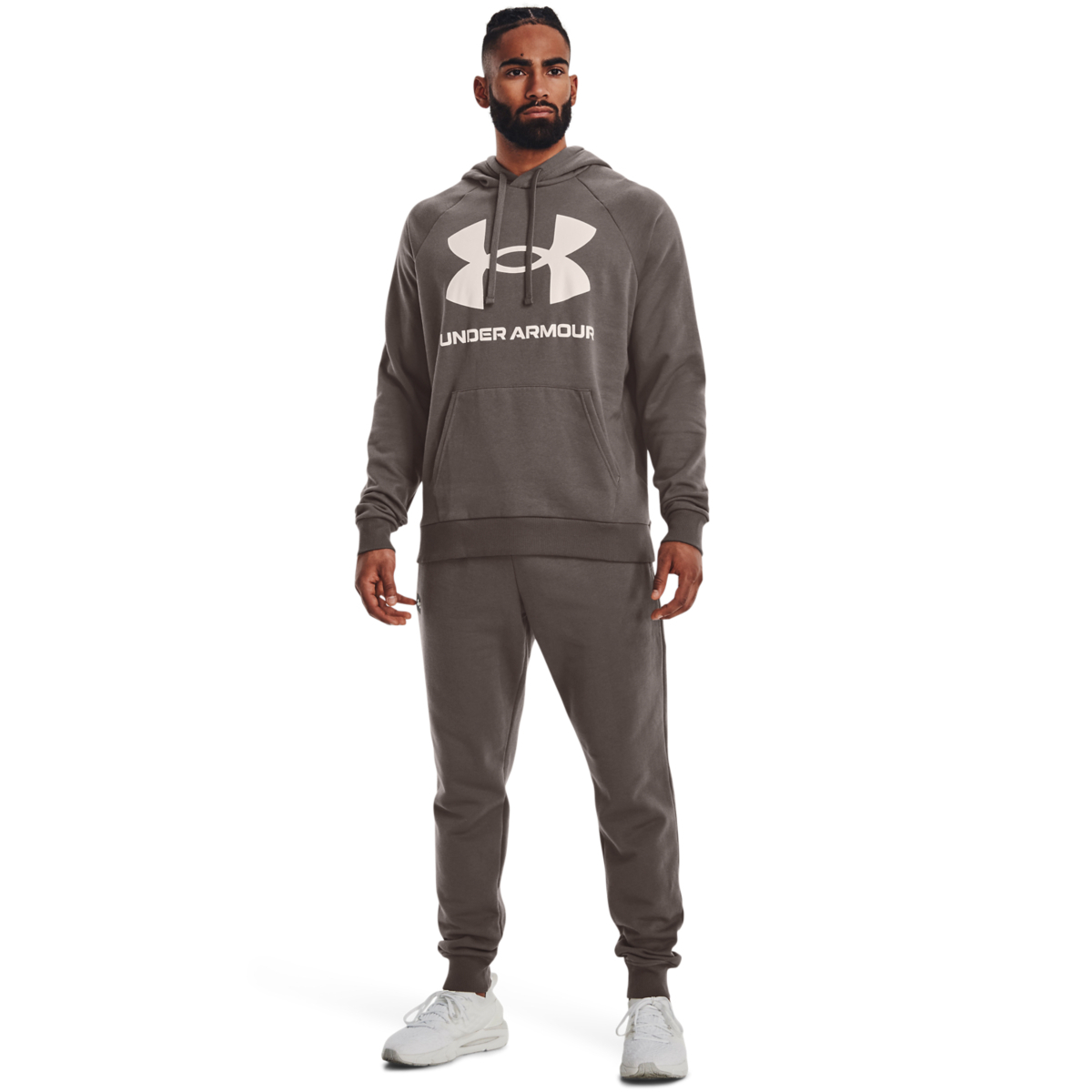 Under Armour Rival Fleece Big Logo Ανδρικό Φούτερ 1357093-176 - Image 2