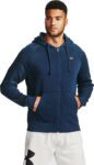 Under Armour Rival Fleece FZ Hoodie Ανδρική Ζακέτα 1357111-408