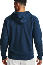 Under Armour Rival Fleece FZ Hoodie Ανδρική Ζακέτα 1357111-408 - Image 3