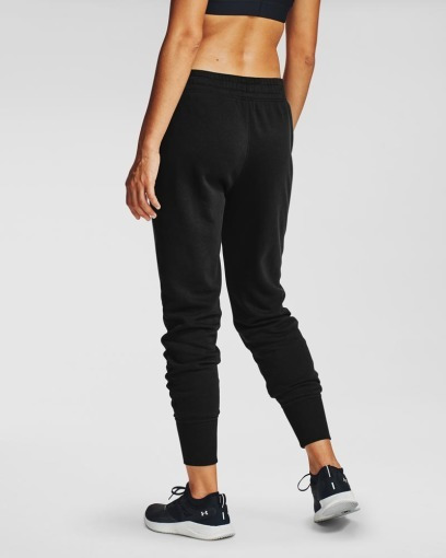 Under Armour Rival Fleece Joggers Γυναικείο Παντελόνι Φόρμας 1356416-001 - Image 3