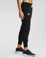 Under Armour Rival Fleece Joggers Γυναικείο Παντελόνι Φόρμας 1356416-001 - Image 4