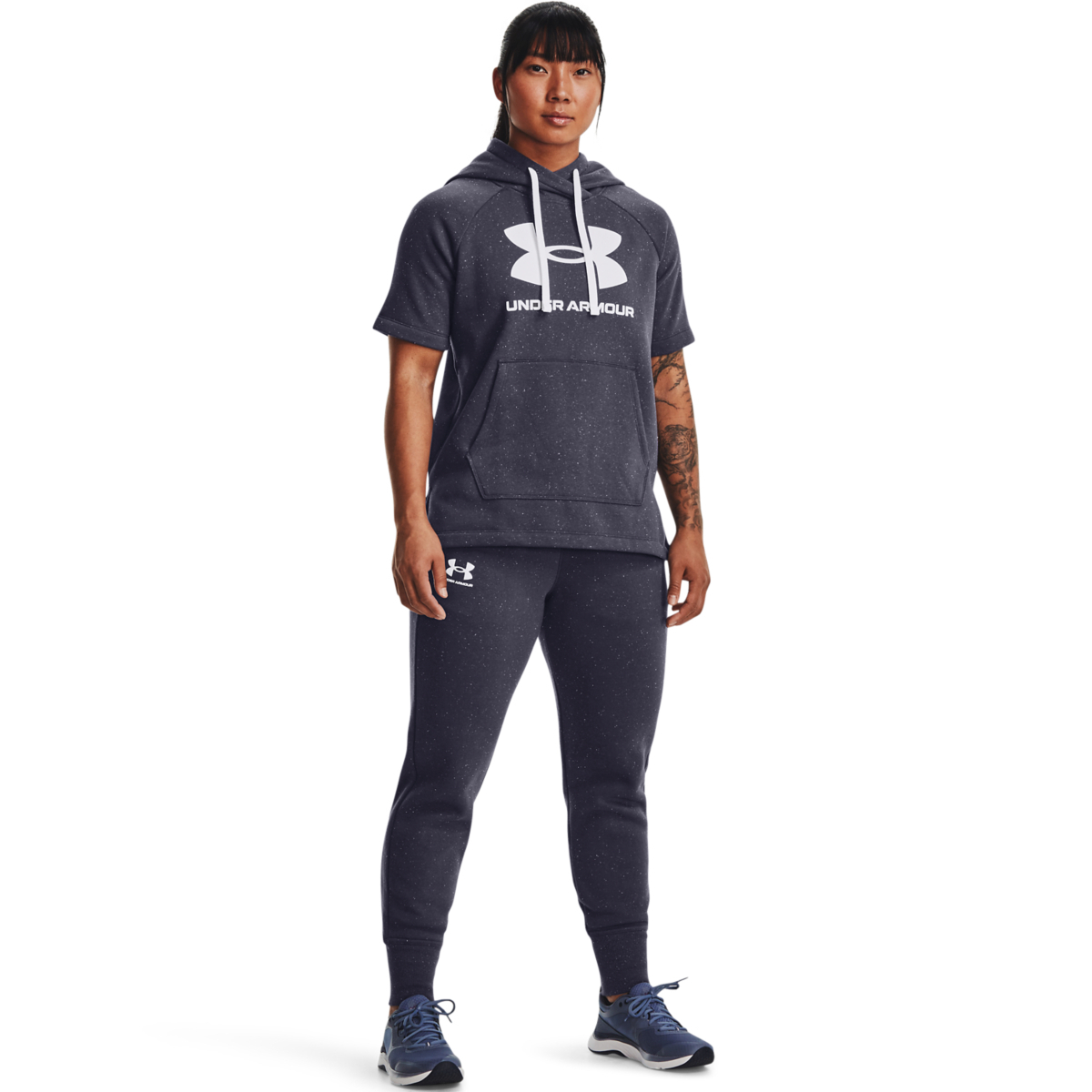 Under Armour Rival Fleece Joggers Γυναικείο Παντελόνι Φόρμας 1356416-558 - Image 3