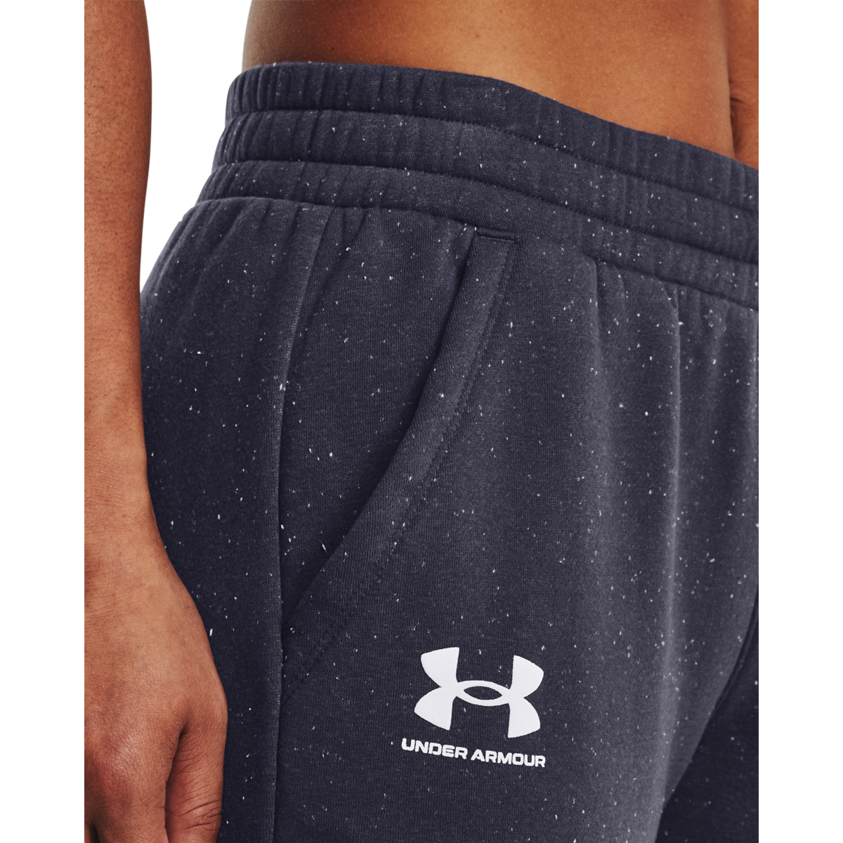 Under Armour Rival Fleece Joggers Γυναικείο Παντελόνι Φόρμας 1356416-558 - Image 4