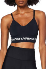 Under Armour Seamless Low Long Bra Γυναικείο Μπουστάκι 1357719-001 - Image 2