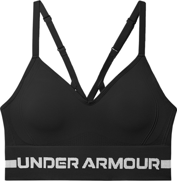 Under Armour Seamless Low Long Bra Γυναικείο Μπουστάκι 1357719-001 - Image 5