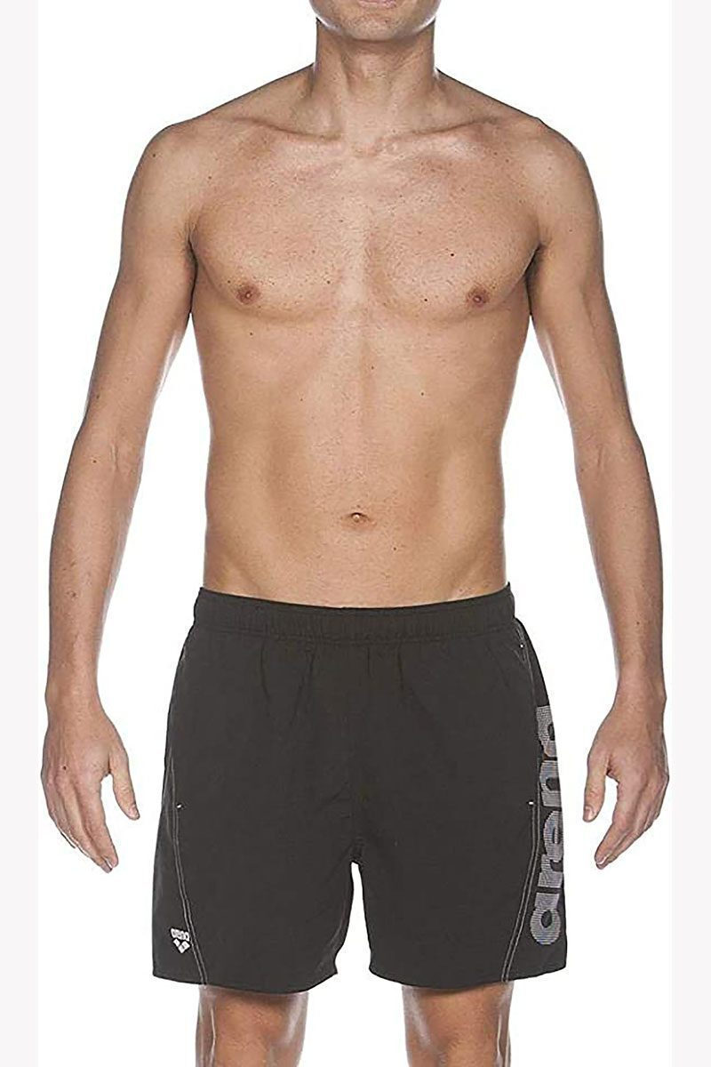 arena_fundamentals_arena_logo_andriko_magio_sorts_mayro_006444_510. Arena Fundamentals Boxer Logo Ανδρικό Μαγιό 006444-510 - Image 1