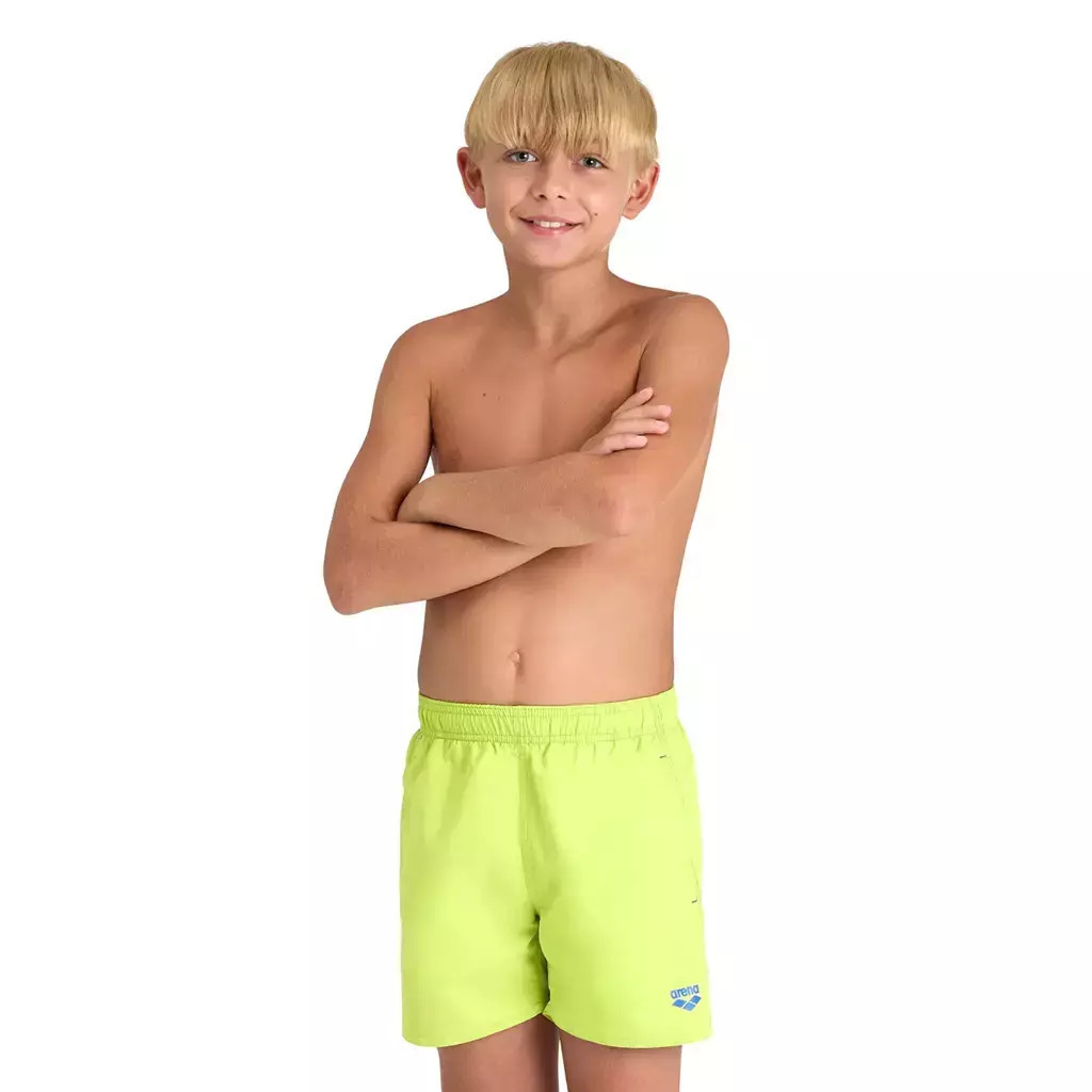 arena_paidiko_magio_vermouda_sorts_006447_688_kitrino. Arena Boy's Beach Boxer Solid Παιδικό Μαγιό Βερμούδα Αγόρι 006447-688 - Image 1