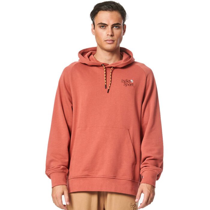 Body Action Fleece Pullover Hoodie Ανδρικό Φούτερ με Κουκούλα και Τσέπες 063314-08B