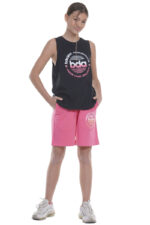 Body Action French Terry Shorts Παιδικό Σορτς Κορίτσι 032201-12Β - Image 3