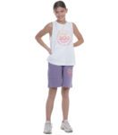 Body Action French Terry Shorts Παιδικό Σορτς Κορίτσι 032201-13Β