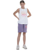 Body Action French Terry Shorts Παιδικό Σορτς Κορίτσι 032201-13Β