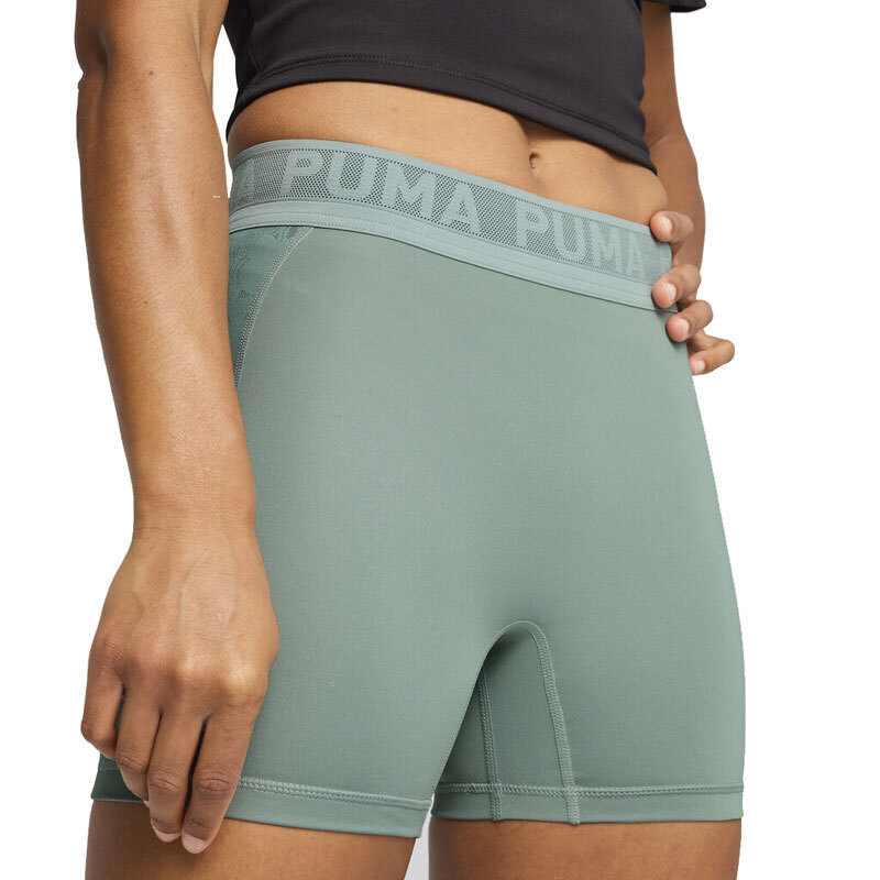 puma_lace_gynaikeio_kolan_sorts_psilomeso_green_moon_526784_30. Puma Lace HW 5'' Tight Short Γυναικείο Κολάν Biker 526784-30 - Image 1