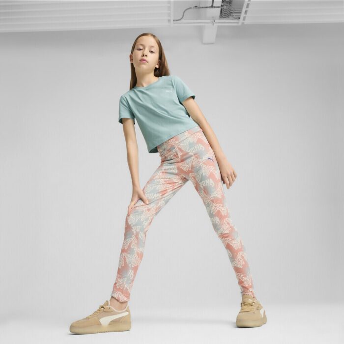 Puma Butterfly Vibe AOP High Waist Leggings Παιδικό Κολάν Κορίτσι 629887-67