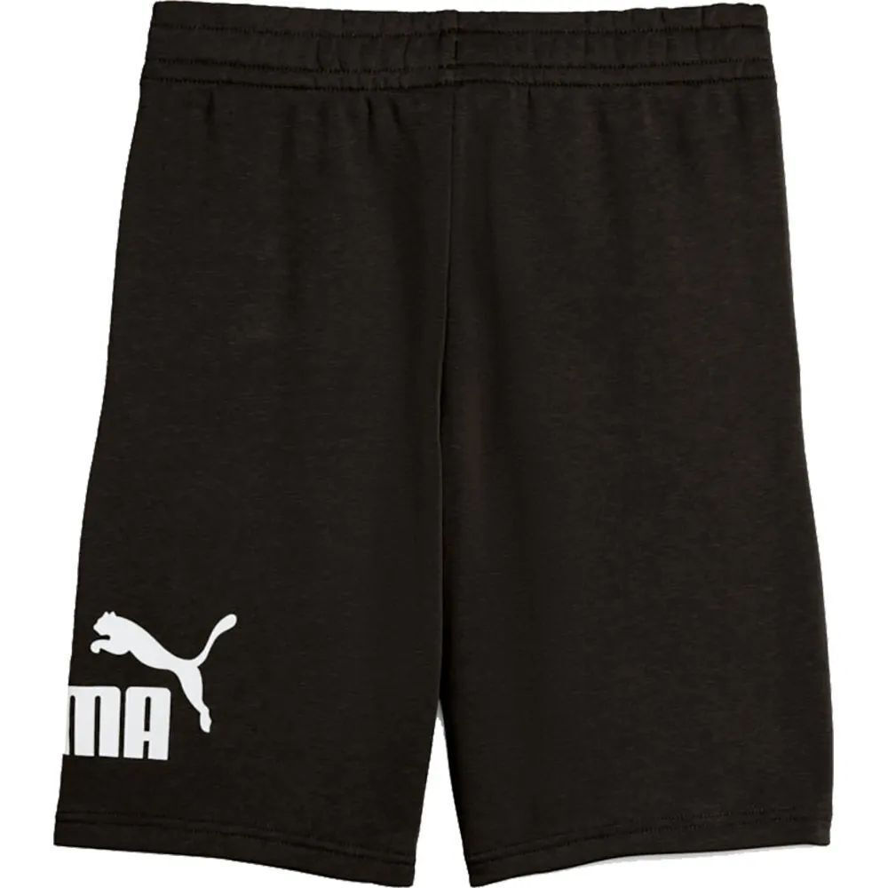 puma_paidiko_sorts_vermouda_yfasmatino_black_684918_01. Puma Essentials No.1 Logo Shorts Παιδική Βερμούδα Αγόρι 684918-01 - Image 1