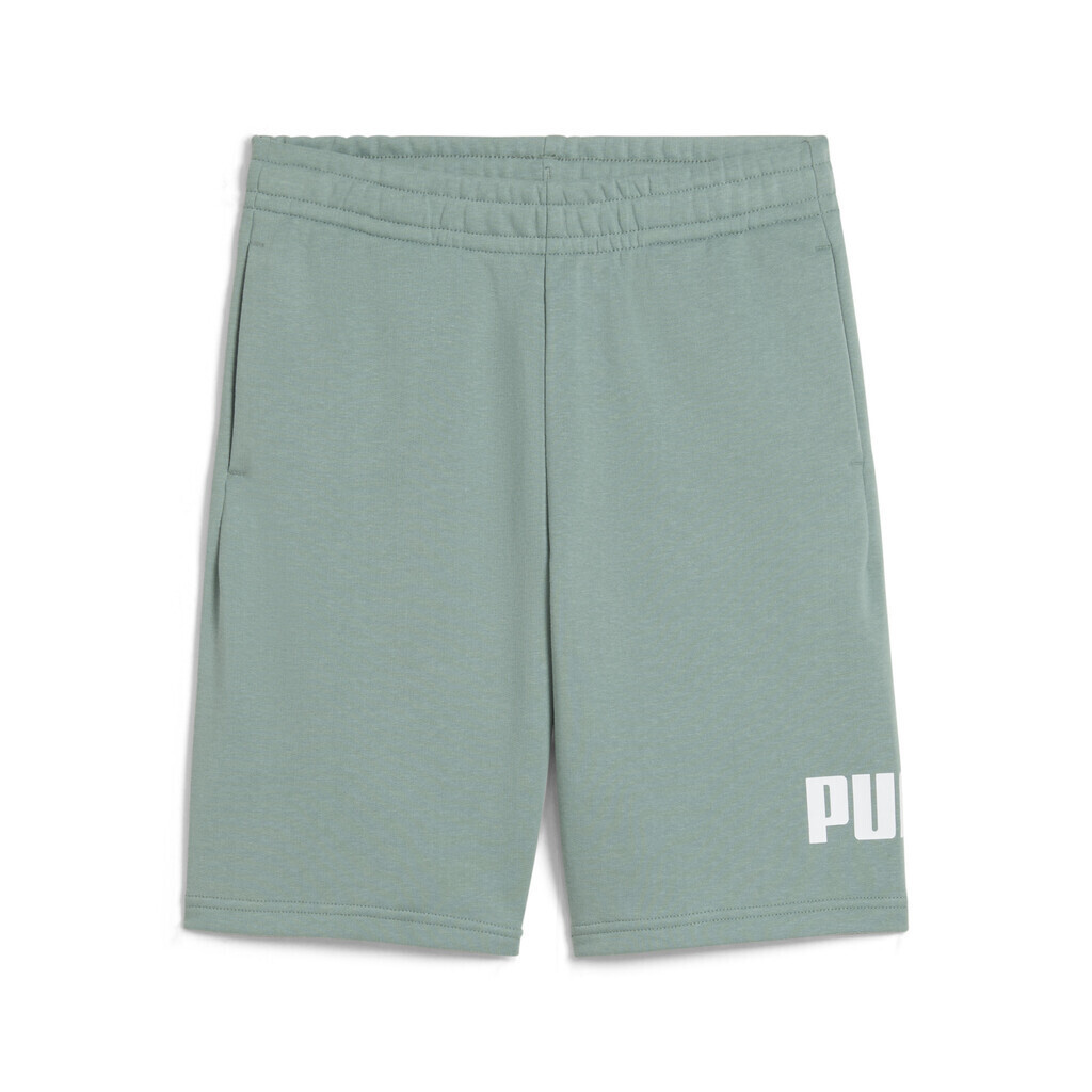 puma_paidiko_sorts_vermouda_yfasmatino_prasino_684918_30. Puma Essentials No.1 Logo Shorts Παιδική Βερμούδα Αγόρι 684918-30 - Image 1