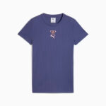 Puma Graphics Ribbed Tee Παιδικό Κοντομάνικο Κορίτσι 630745-46