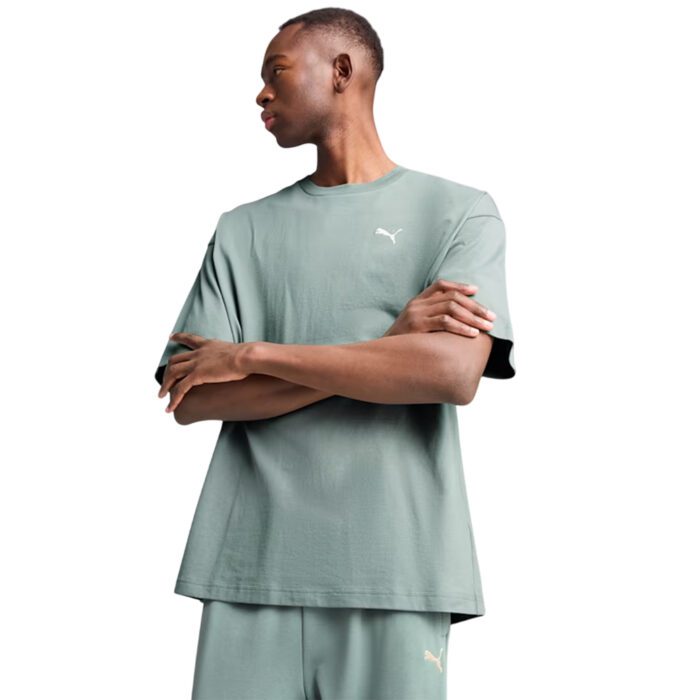 Puma Wardrobe Essentials Oversized Tee Men Tshirts Ανδρική Κοντομάνικη Μπλούζα 629646-30