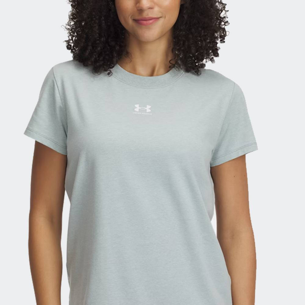 Under Armour Off Campus Core Ss Γυναικεία Κοντομάνικη Μπλούζα 1383648-349 - Image 4