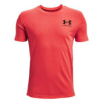 Under Armour Sportstyle Left Chest Ss T-Shirt Παιδικό Κοντομάνικο Αγόρι 1363280-628