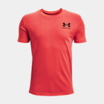 Under Armour Sportstyle Left Chest Ss T-Shirt Παιδικό Κοντομάνικο Αγόρι 1363280-628 - Image 4