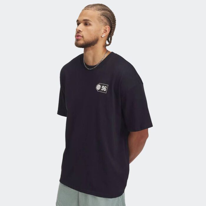Under Armour M HWT Hoops Courtside SS Ανδρικό Κοντομάνικο 1390191-001