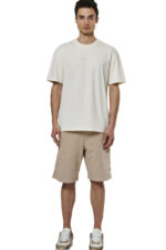 Body Action Frenvh Terry Jogging Shorts Ανδρική Βερμούδα 033521-05C - Image 3