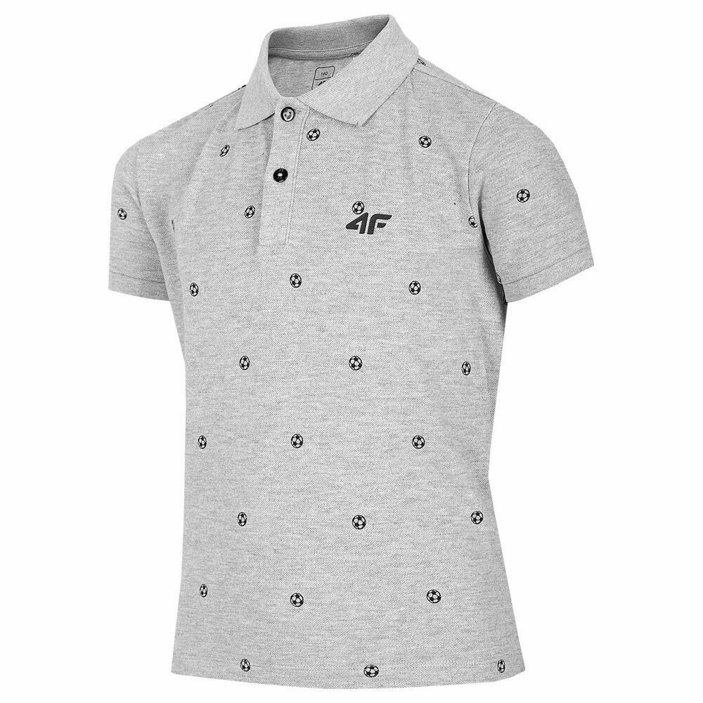 4F Tennis Logo Polo Παιδικό Πόλο Αγόρι HJL22JTSM004-27M - Image 2