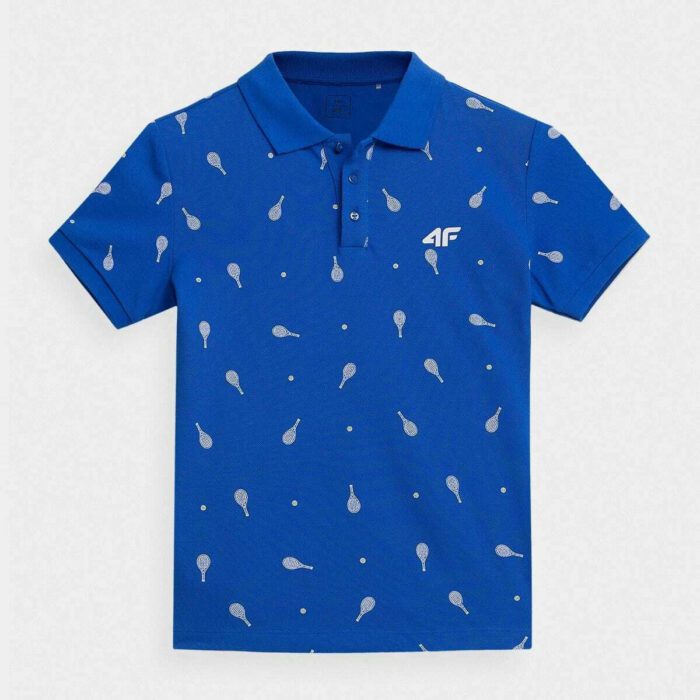 4F Tennis Logo Polo Παιδικό Πόλο Αγόρι HJL22JTSM004-36S