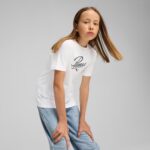 Puma ESS Script Tee Παιδικό Κοτνομάνικο Κορίτσι 685805-02 - Image 2