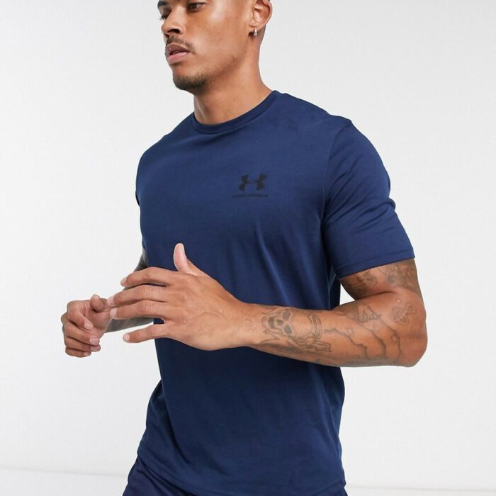 Under Armour Sportstyle Left Chest Ανδρικό Κοντομάνικο 1326799-408