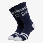 Bee Unusual “Fuck Off” Socks Unisex Κάλτσες AS-245014-Future Dusk