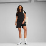 Puma ESS Scripts High-Waist Shorts 5'' Γυναικείο Σορτς 684984-01 - Image 6