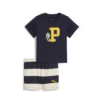 Puma Minicats Super Puma Tee and Shorts Infant Βρεφικό Σετ Αγόρι 630986-16