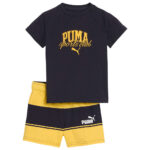 Puma Minicats Class Tee And Shorts Infant Βρεφικό Σετ Αγόρι 686289-16