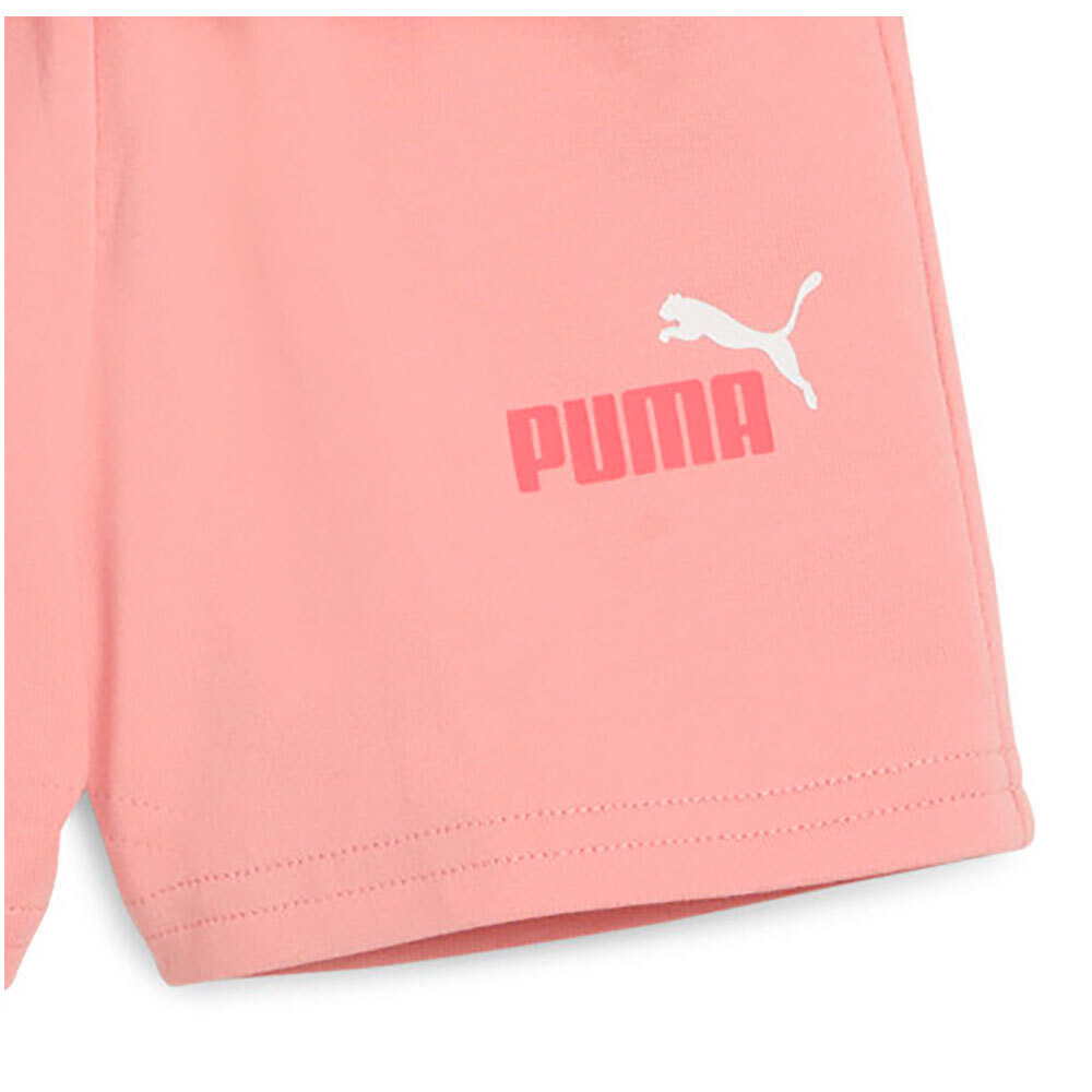 Puma Minicats ESS Tee and Shorts Infant Βρεφικό Σετ Κορίτσι 686285-24 - Image 5
