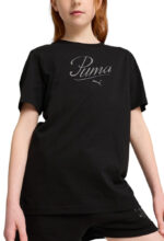 Puma ESS Script Tee Παιδικό Κοτνομάνικο Κορίτσι 685805-01