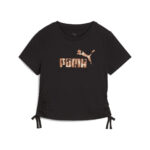 Puma ESS Animal Logo Knotted Tee Παιδικό Κοντομάνικο Κορίτσι 685613-01