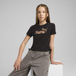 Puma ESS Animal Logo Knotted Tee Παιδικό Κοντομάνικο Κορίτσι 685613-01 - Image 4